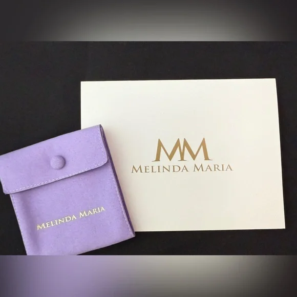 She's an Icon Hoops 2" Silver|White Diamondettes by Melinda Maria - Picture 10 of 15